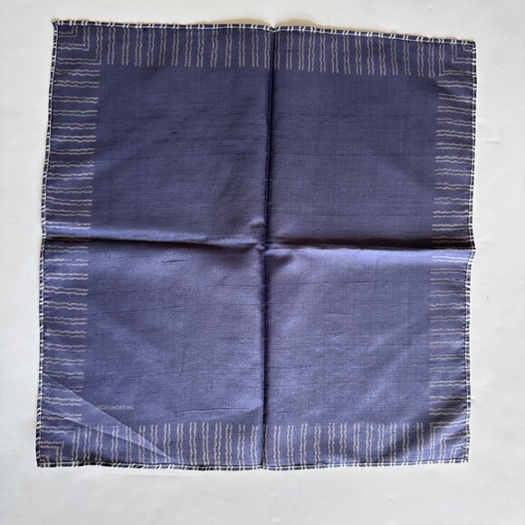 Jim Thompson Thai Silk Handkerchief Pocket Squares Vintage Lot of 3 - Picture 4 of 8